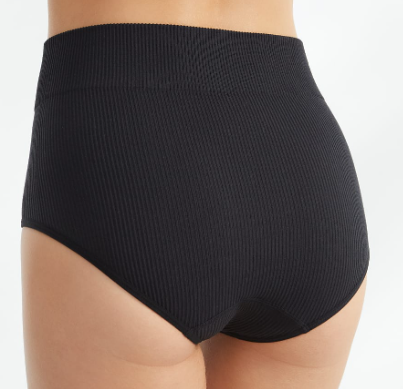 The Ribbed Seamless High-Waist Brief