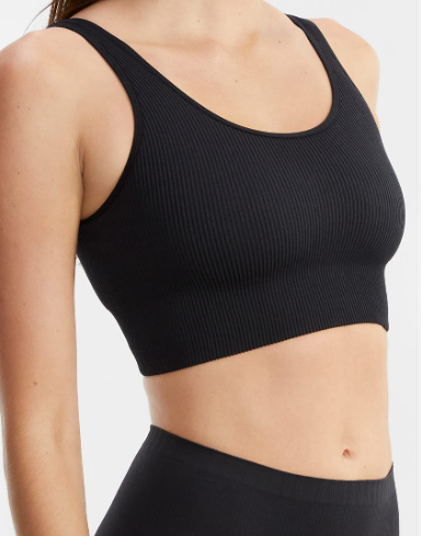 The Ribbed Seamless Bralette